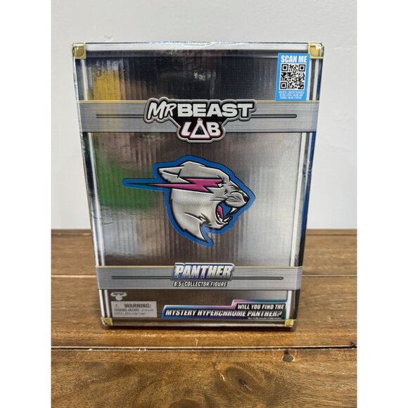 MrBeast Lab Apex Beast Neon Panther Collector Figure, Standing at 6.5 - Picture 2 of 7